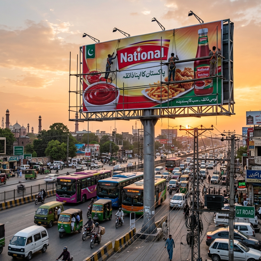 Outdoor Billboard Installation